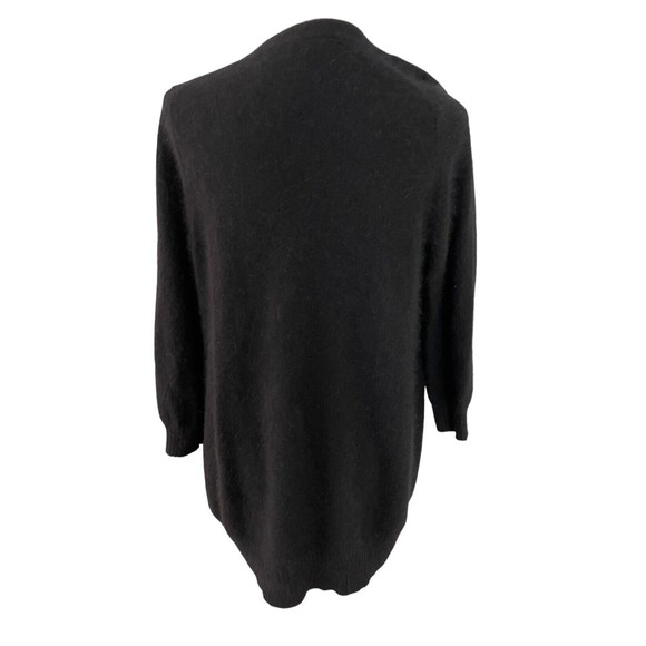 Rachel Roy Rabbit Hair Blend‎ Cardigan Sweater Women's Large Gold Buttons - Picture 3 of 7